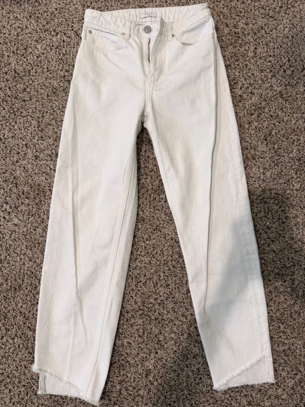 sandro white jeans